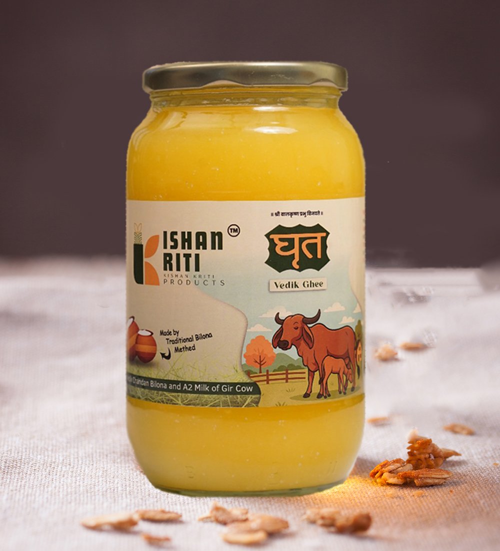 π₯ A2 Gir Cow Ghee β Pure, Traditional & Nutrient-Rich - Image 2