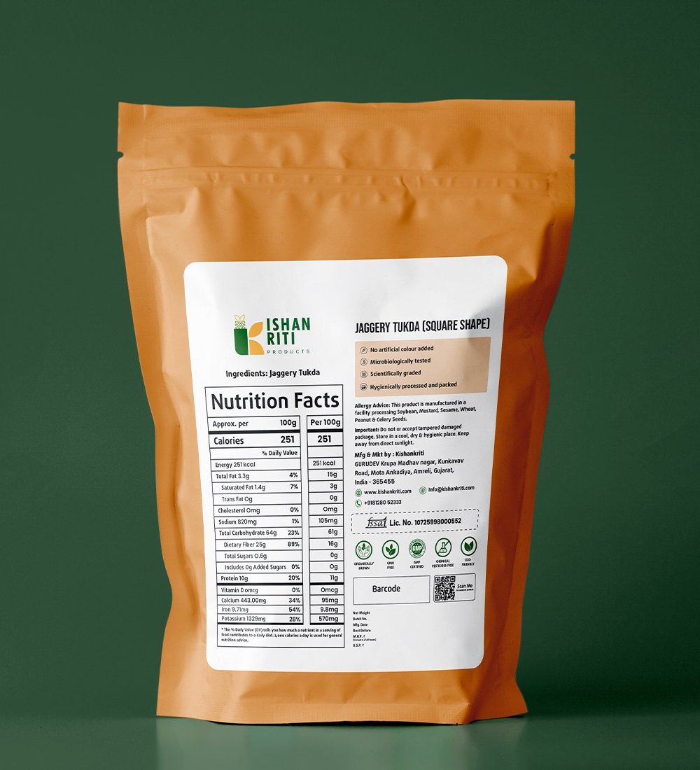 Jaggery Tukda (Square Shape) – Natural & Healthy Sweetener - Image 2