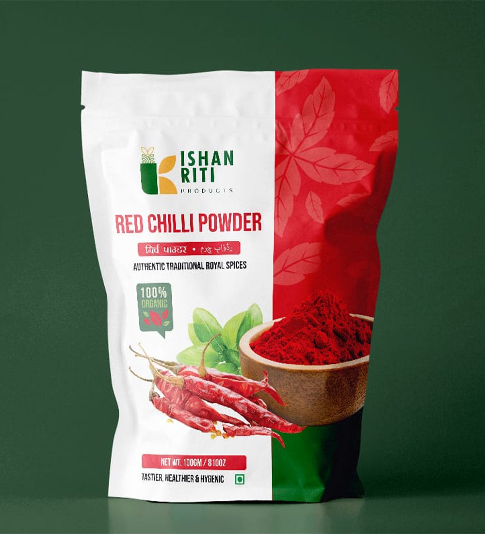 🌶️ Red Chilli Powder – 100% Pure & Organic